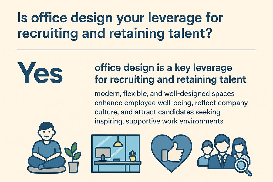 Office Design-Leverage-Recruiting and Retaining Talent