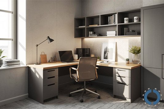 Commercial Office desk-corner desk