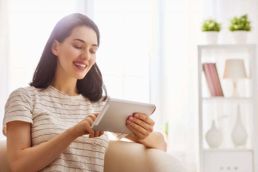 Woman in Modern Office