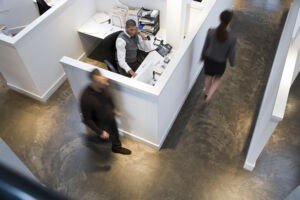Modern Office Cubicles in Houston