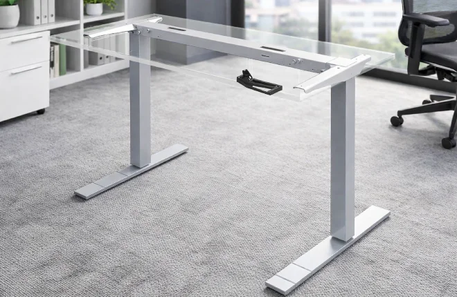 Pneumatic Height Adjustable Table Base