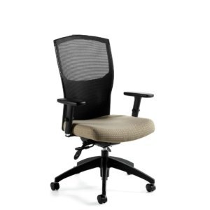 1961-2 High Back Knee-Tilter (no Headrest)