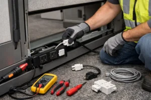 how to disassemble office cubicle