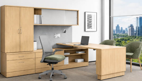 veneer desk